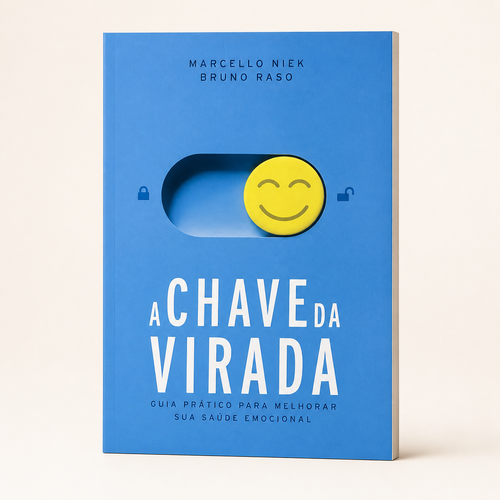 Livro A Chave da Virada, de Marcello Niek e Bruno Raso